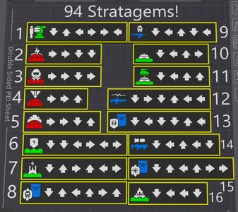 Helldivers 2 Stratagem Plaques