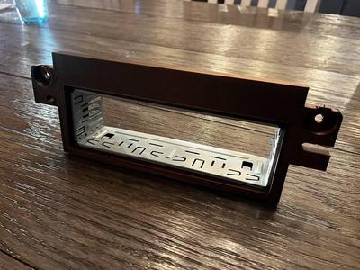 1998-2001 Chevrolet 1.5 din to 1 din radio adapter