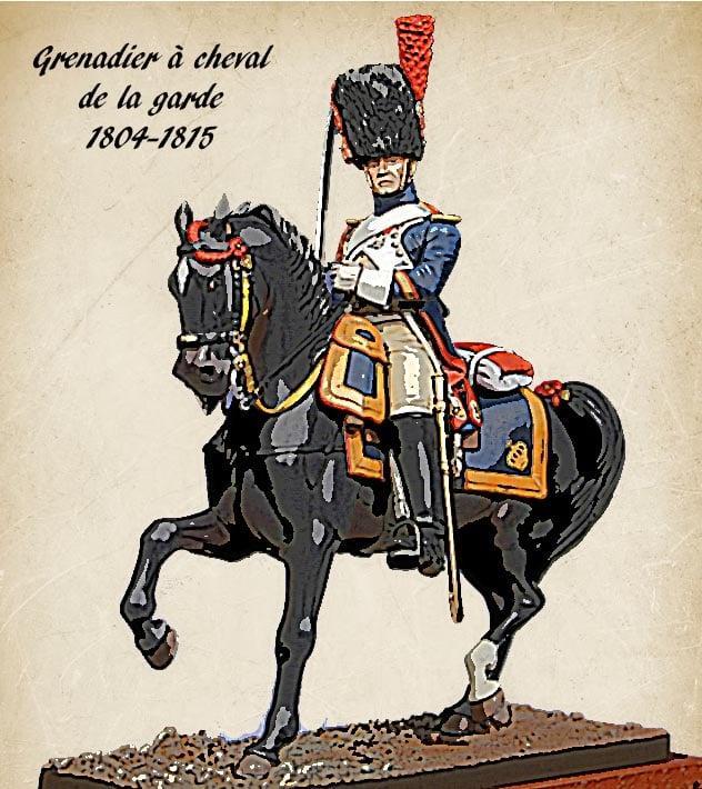 Soldat de l'empire : n°6 grenadier à cheval de la garde impériale