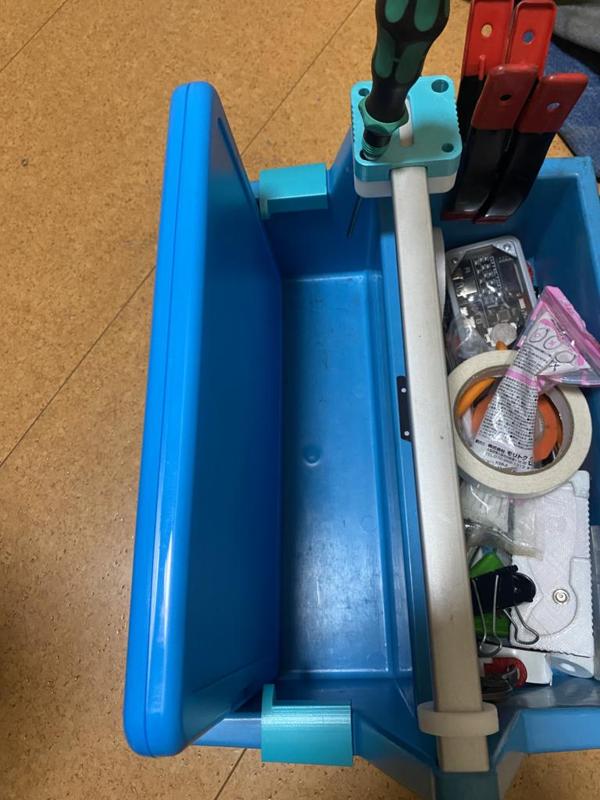 Hazet tool box work tray division pad 03