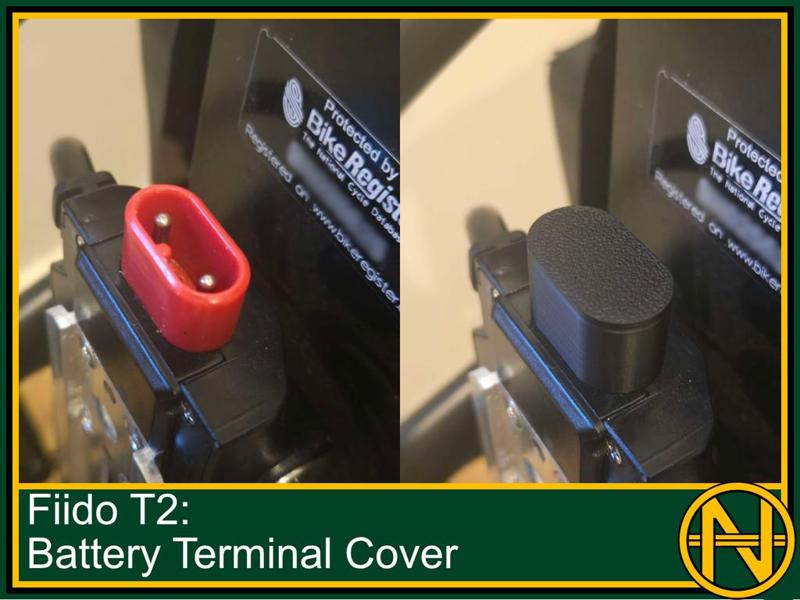Fiido T2 - Battery Battery Terminal Covers