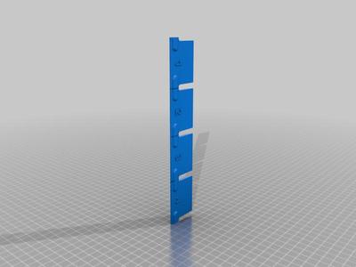 Rack for Wahl clipper guards