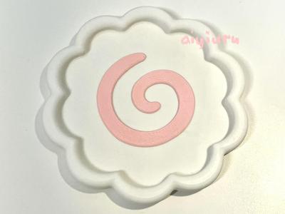 narutomaki trinket dish, plate, tray