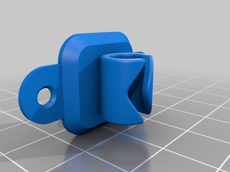 Single USB Cable Holder with Screw Holes