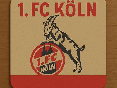 1. FC Köln Coaster