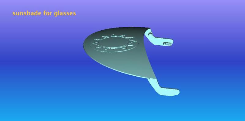 sunshade for glasses