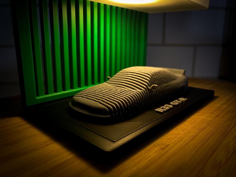 Nissan Skyline R33 GT-R - Layered Car Art