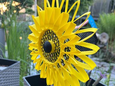 Sunflower Wind Chime