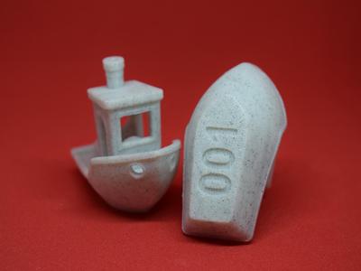Numbered Benchy Filament Sample