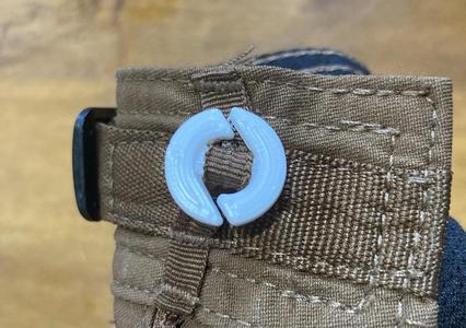 Repair Button for Canadian Tape Attachment