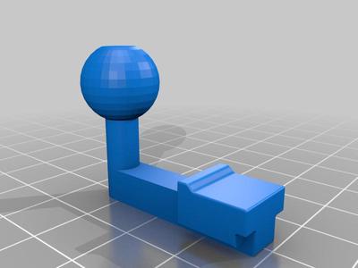Fixed mount for raspberry pi camera on ehternet socket