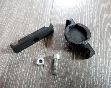 bike bicycle MTB - saddle light holder