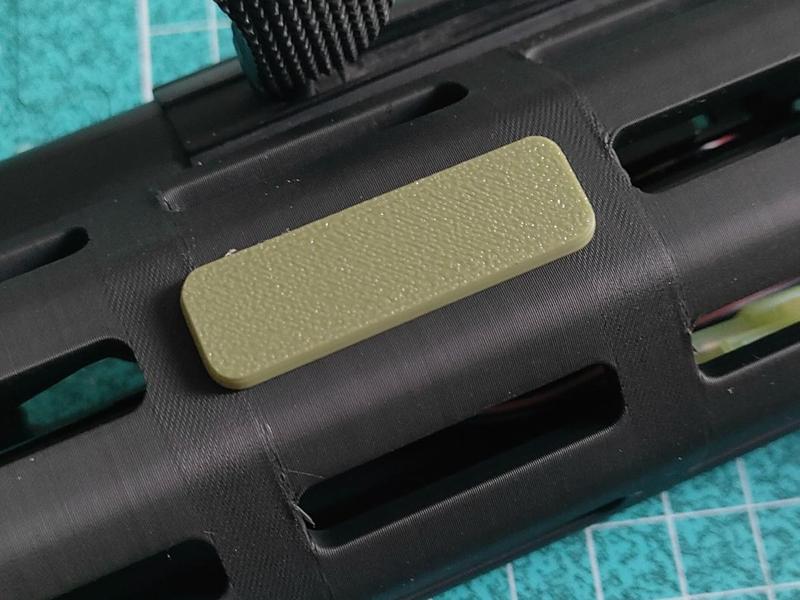 MLOK Cover for MP5 Handguard (no Screws)
