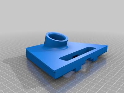 Starlink gen3 dishy Pole Mount for painters pole 3/4-5 acme thread.