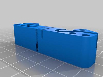 x belt holder for Anet A8 E3D V6 Direct Mount