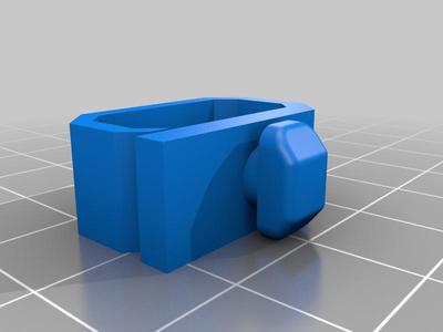 Twist In 90 Degree Extrusion V Slot Cable Wire Clip Clamp