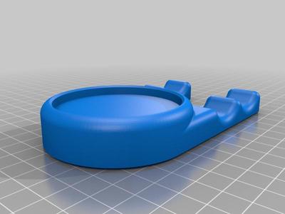 Single Inkwell Stand With Pen Holder