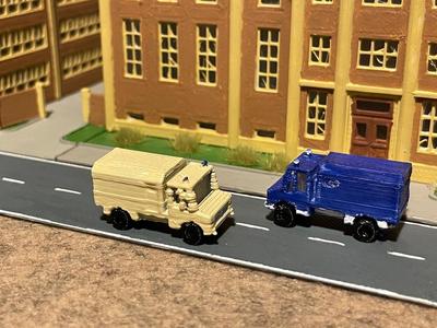 Emergency service vehicle 5 (z-scale)