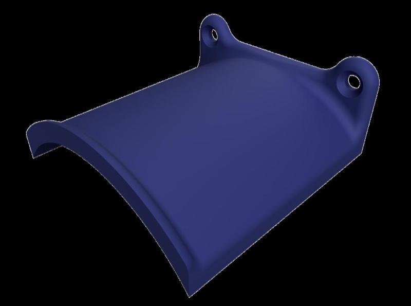 Simple tape wall mount