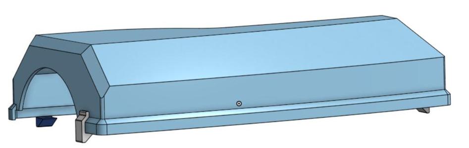 Kryt sacieho potrubia VW Touareq 2004 - 1K0805965J