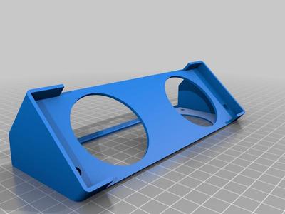 Angled breadboard holder 