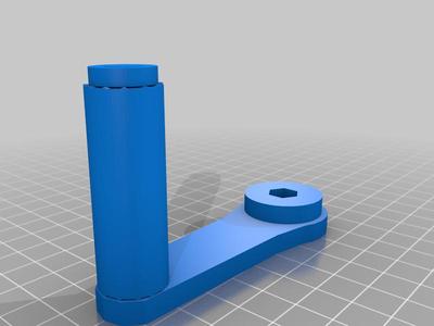 More stable hand crank