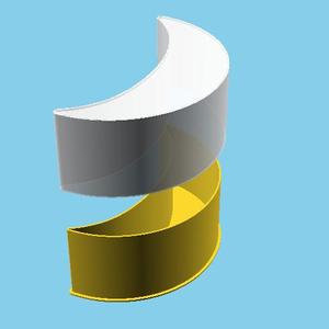 Moon phase 3, nestable box (v1)