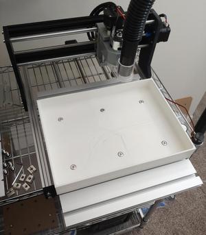 CNC 3018 Water Bath for Milling Carbon Fiber
