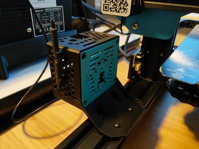 Orange Pi Zero 2 with Extension Board Case with CR 10 fixation and Octoprint Logo