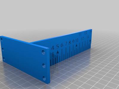 laser level measure /miarka do poziomicy laserowej 40x150