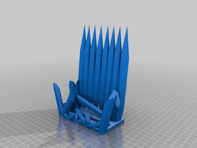 Crystal Phone Stand V1 - holds 3 1/2" x 6"