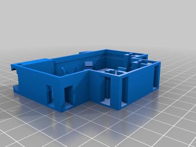 D1 Mini DIN Rail Case 1TE, IR ttl