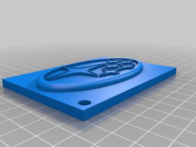 Subaru logo for key