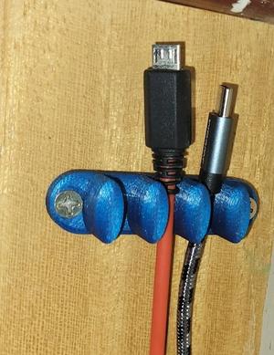 Cable Holder - Wall / Wood