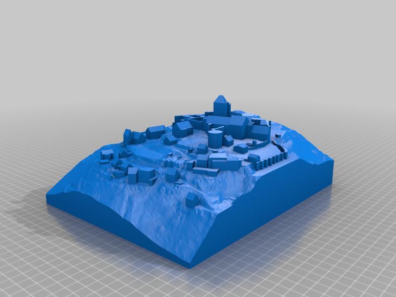 Schloss Burg Solingen - Castle and Topography