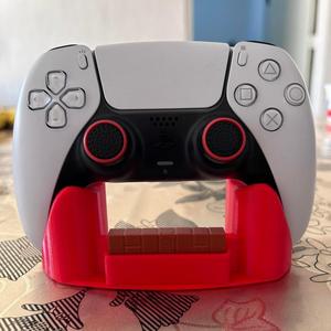 PS5 DualSense Controller Stand + 8BitDo Adapter
