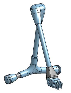 Oscilloscope probe stand