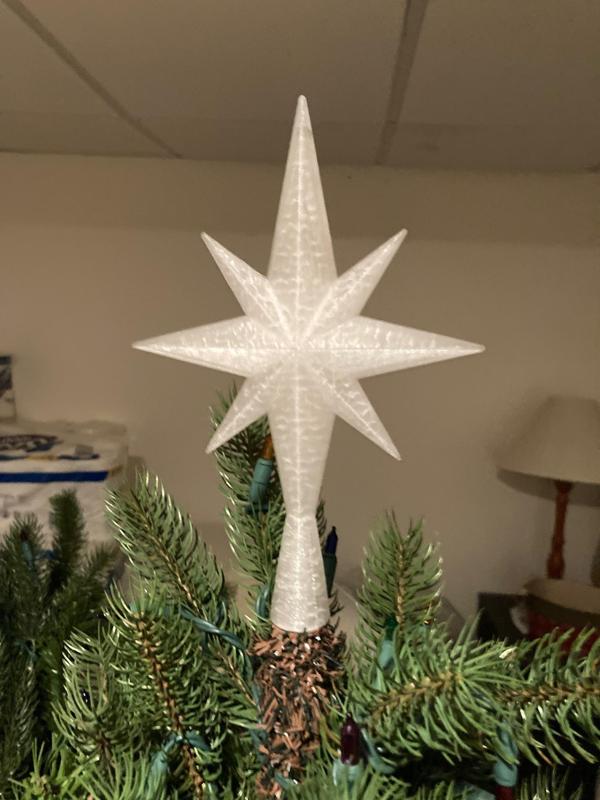 Christmas Star Tree Topper