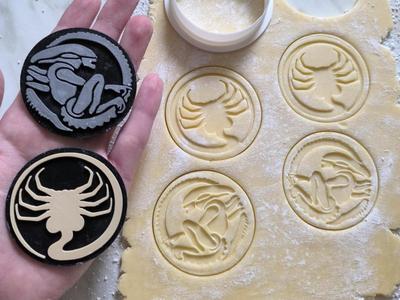 Alien Cookie Cutters