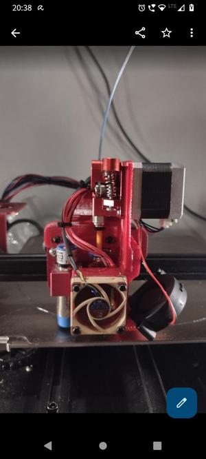 CR-10S Pro direct extruder