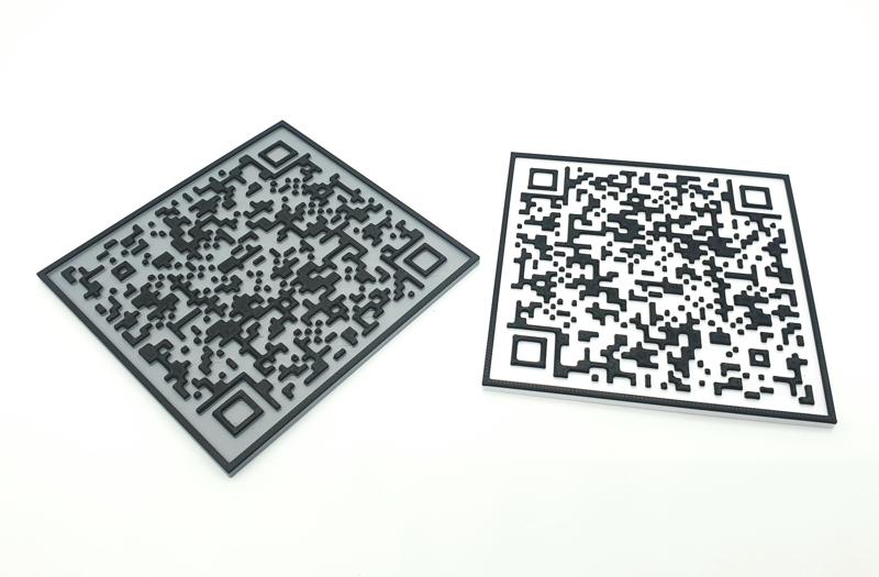 rick roll QR code dual color Remix