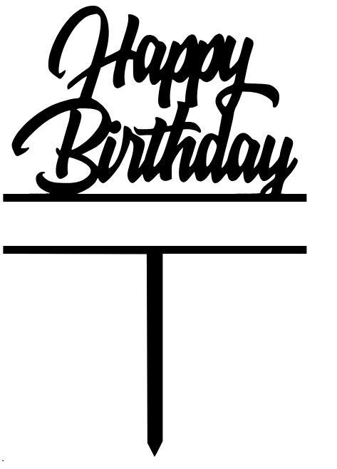 Customizable Caketopper