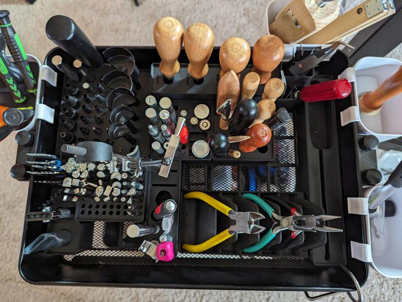 Gridfinity for Leather Tools