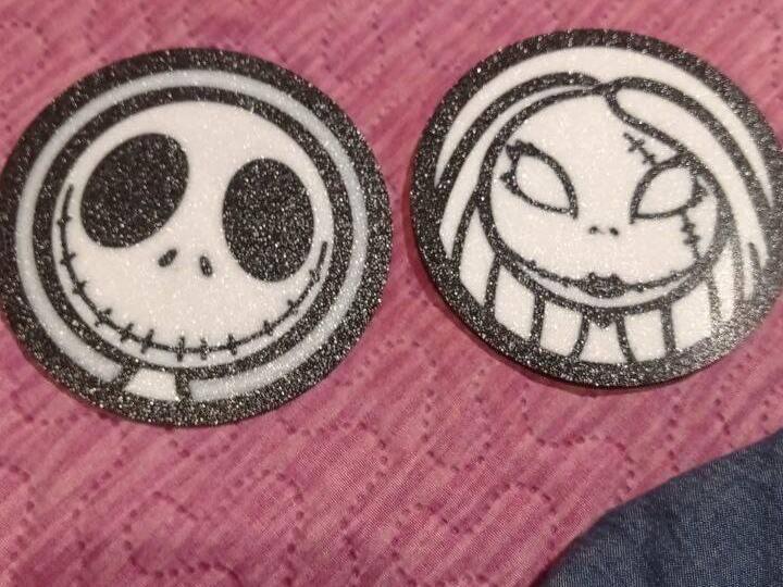 POSAVASOS JACK SKELLINGTON Y SALLY
