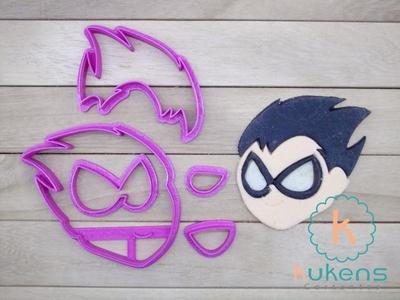 Young Titans Robin Set Cookies Cutter