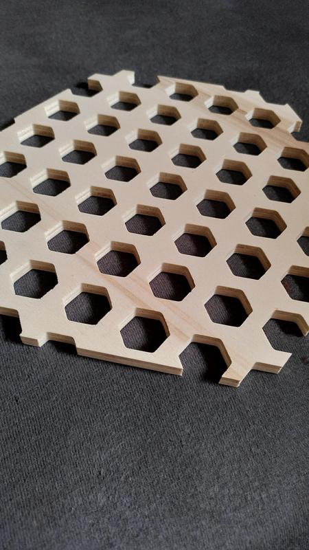 Hexagon Brett / Hexagon board