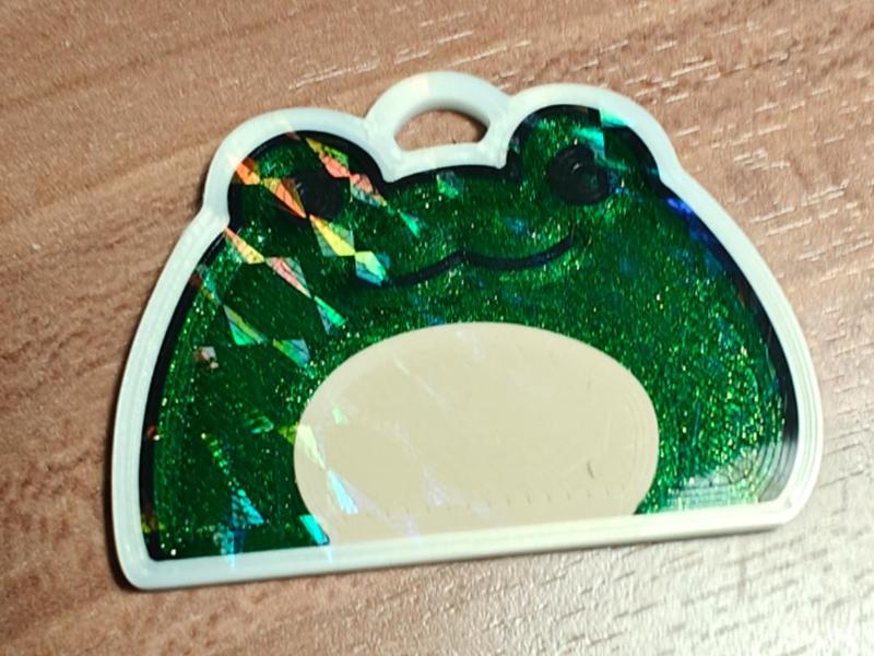 Cute froggo keychain