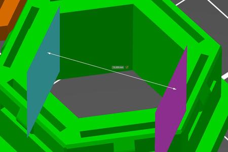 Smaller insert hole for tighter fit