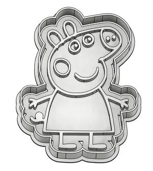 Cortador Galletas Pepa pig