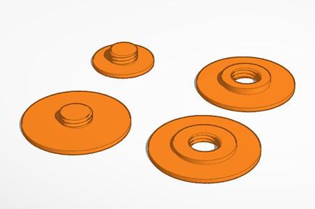 XDeep Stealth 2.0 Tec RB Port Plugs